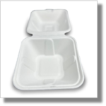 Cureearth Burger Box Fiber Clamshells